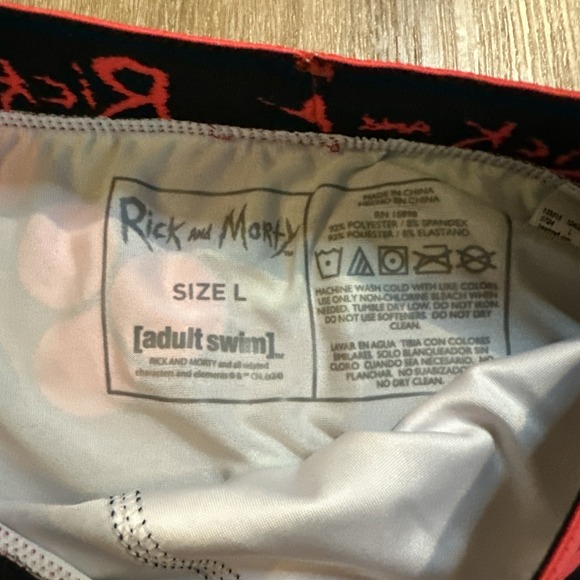 Rick & Morty Men's Santa Hat Holiday Boxer Brief Stretch Size Large NEW - Picture 8 of 9